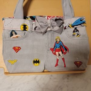 Grey Jean powerhouse purse
